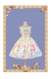 Infanta Doll House Macaron Two Section JSK(3 Colours)